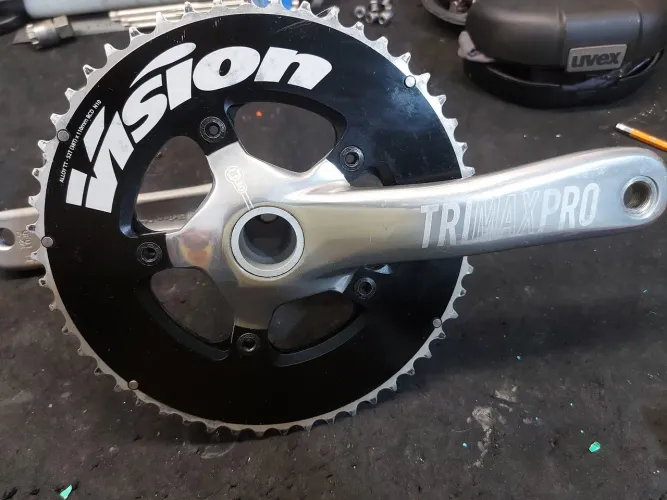 Pe de vela Vision 172.5 coroas 52/38T