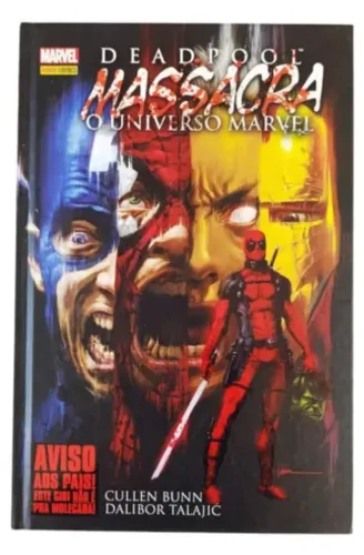 Hq Deadpool Massacra Universo Marvel
