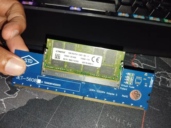 16GB DDR4 + Adaptador PC