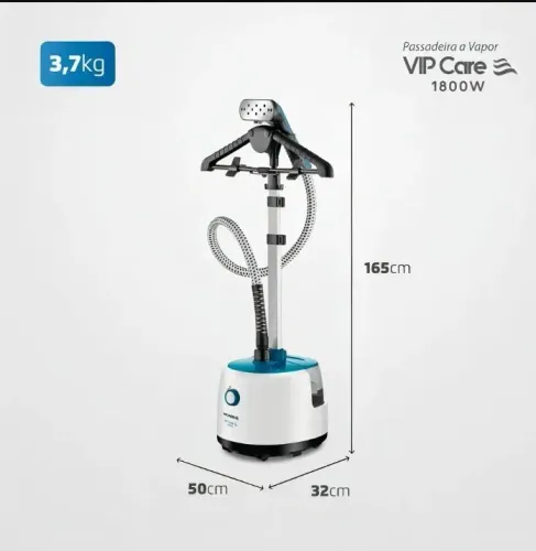 Passadeira vertical a vapor