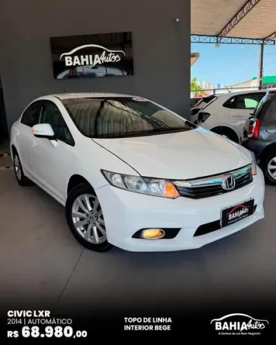 Honda Civic Sedan LXR 2.0 Flexone 16V Aut. 4P 2014