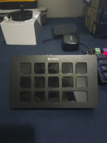 Console de produção Ulanzi D200 e controlador de estúdio para jogos/escritório/livro/cr cr