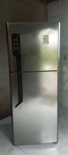 VENDOO LINDA GELADEIRA ELECTROLUX INOX FROST FREE COM GARANTIA