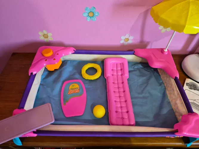 Barbie Estrela - Piscina Banho de Sol anos 90