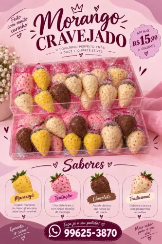 MORANGO CRAVEJADO 15,00