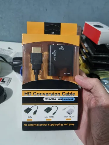 Cabo VGA pra HDMI
