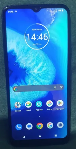 Smartphone Motorola MOTO G8 Power Lite em perfeito estado.