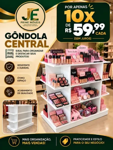 Gôndola em mdf