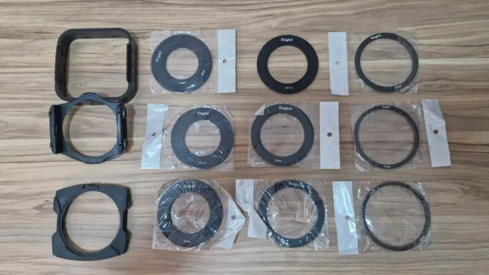 Kit Fotográfico Criativo: Filtros KnightX + Géis Flash + Acessórios