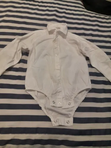 Body branco 9/12 meses