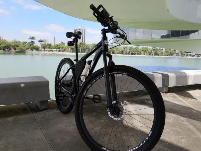 Bicicleta GTI Aro 29 (com melhorias).