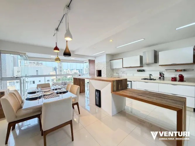Apartamento com 3 suítes para alugar, 156 m² por R$ 8.932/mês - Victor Konder - Blumenau/S