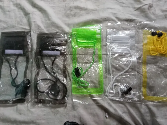 Capinha de chuva para celular 