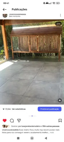 Galinheiro, toca para coelho