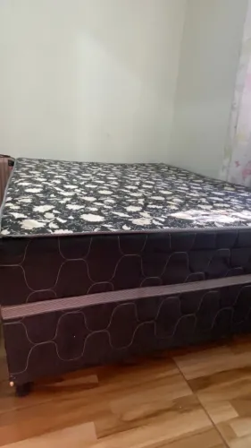 Cama casal box conjugado