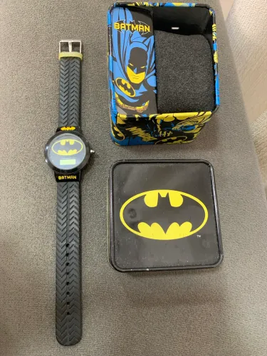 RELÓGIO INFANTIL BATMAN ORIGINAL ACCUTIME (IMPORTADO DOS EUA)