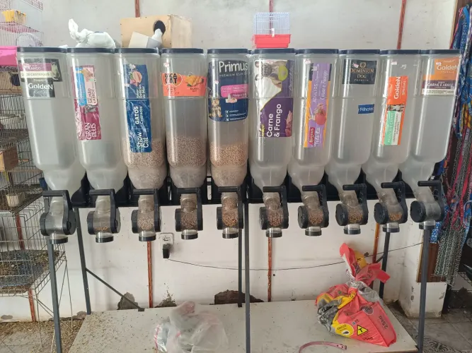 Vendo acessórios de pet shop 50% de desconto 