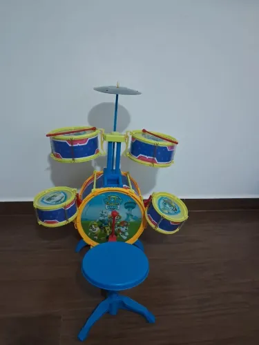 Bateria Infantil Grande - Patrulha Canina