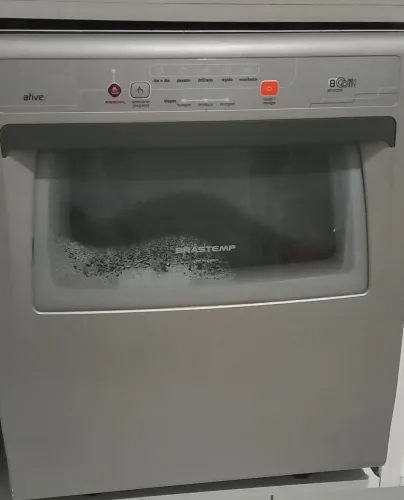 <br>Lava-Louças Brastemp Ative! 8 Serviços - Inox - Excelente Estado