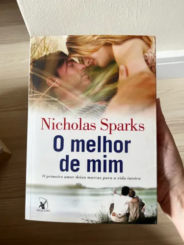 Livro o melhor de mim Nicholas Sparks 