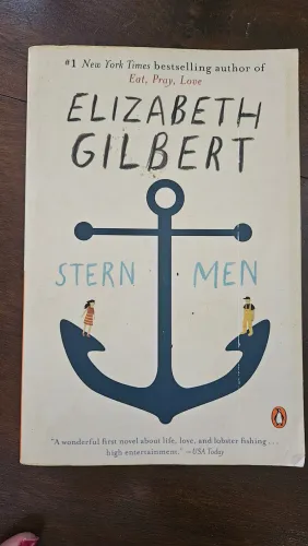 Livro Sten Men de Elizabeth Gilbert em inglês 