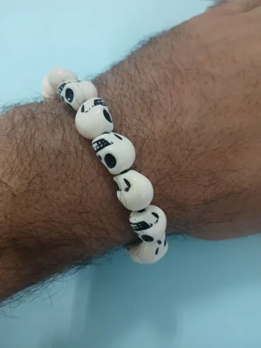 Pulseira adulto caveiras