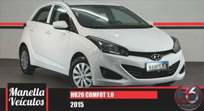 Hyundai HB20 Comfort 1.0 TB Flex 12V MEC 2015