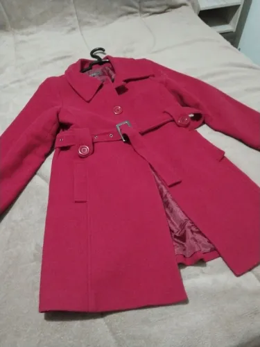 Casaco lã batida feminino semi novo