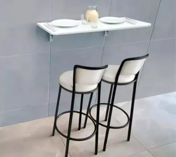 MESA DOBLAVEL COM 2 BANCO PARA CUZINHA
