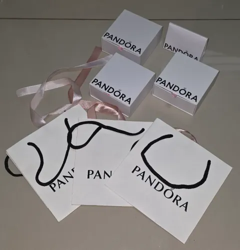 Kit de Embalagens Pandora (Caixinhas de Papel e Sacolinhas)