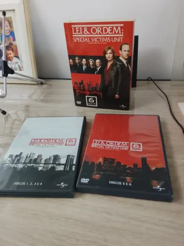 Caixa DVD - Lei e Ordem: Special Victims Unit (6ª Temporada)