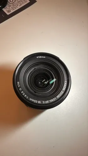 Lente canon 18-55