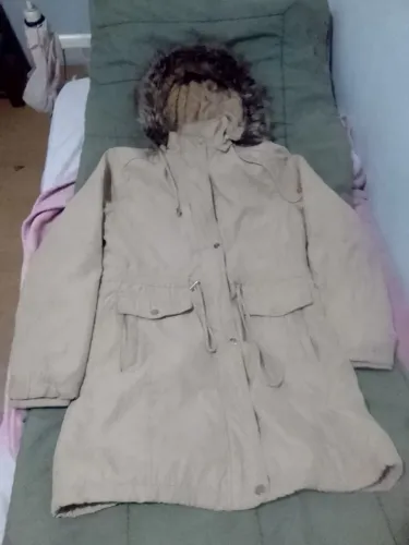 Parka forrada tamanho m