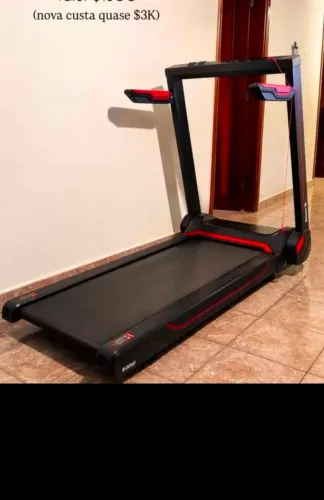 ESTEIRA DOBRÁVEL POLISHOP GT1000 GENIS<br>ESTADO DE NOVA <br>APENAS VENDA <br>PASSO CARTÃO COM TAXA