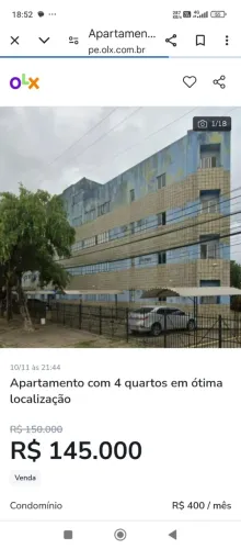 Vendo um apartamento com quatro quartos e três banheiros térreo ótima localidade