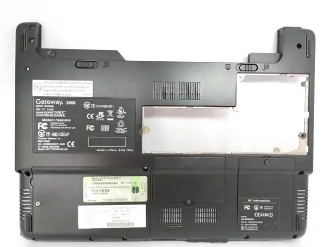 Carcaça Da Tampa Inferior Notebook Gateway 3560