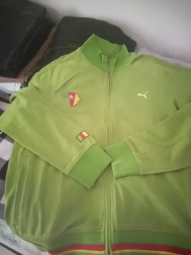 BLUSA ZIPER MOLETOM VERDE CAMARÕES 