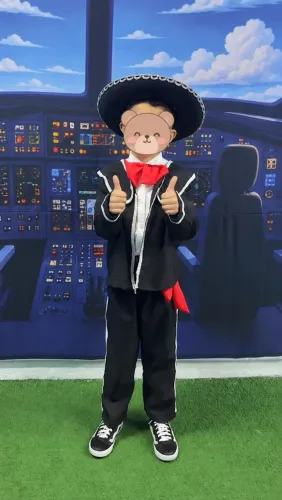 Fantasia de Mexicano Infantil 5 a 6 Anos