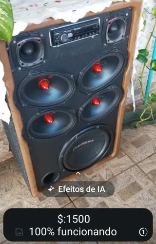 Caixa de som residencial
