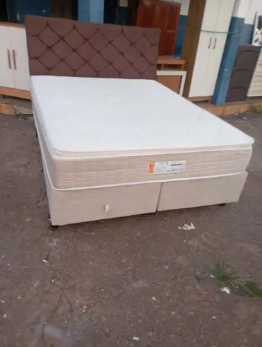 cama completa com cabeceira ótimo estado de conservação