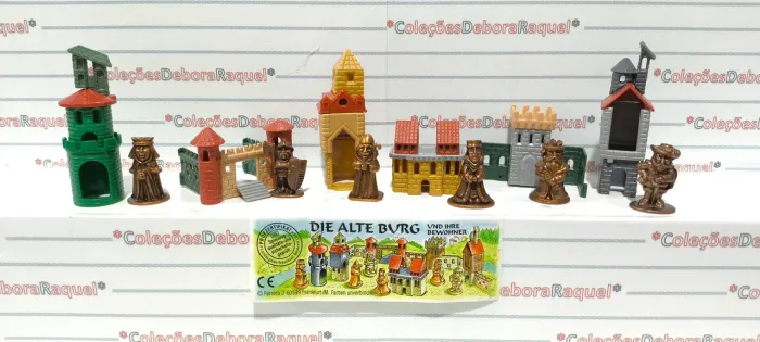 Kinder ovo metal - Reis e seus castelos - 1997