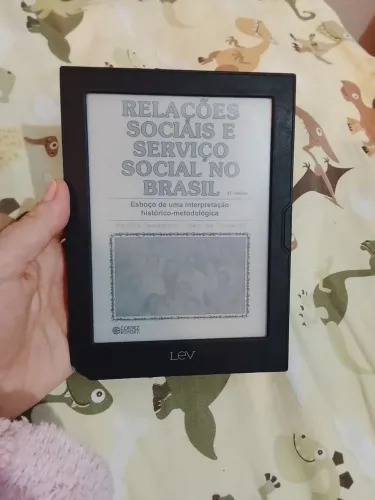 Leitor de livro Lev neo Saraiva