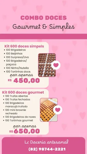 Kit festa, doces, salgados, tortas, nacked cake.