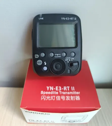 Rádio Flash YN-E3-RT II Speedlite Canon