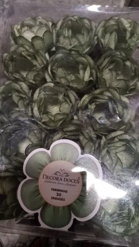 Forminhas de rosas para docinhos de festas 