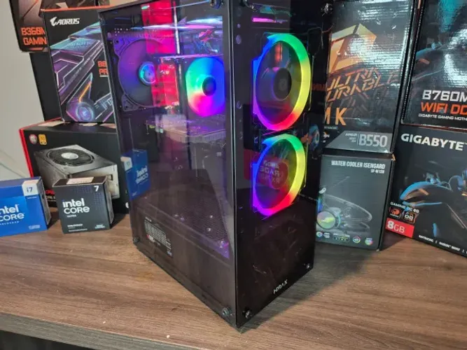 PC Gamer Intel i3 9100F | ASUS TUF Gaming | 8GB HyperX Dual Channel | SSD |GPU