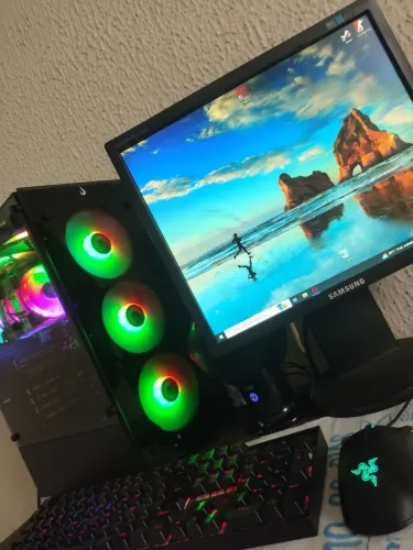 PC Gamer i5 7600k + 32RAM + Randeon R9 2GB + 1.250GB - R$4000,00
