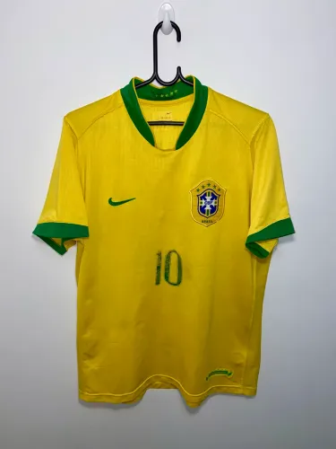 Camisa Seleção Brasil 2006 #10 Ronaldinho Gaúcho