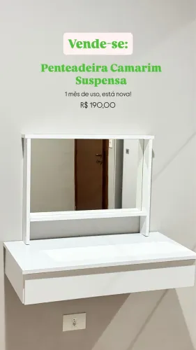Penteadeira Camarim- Suspensa