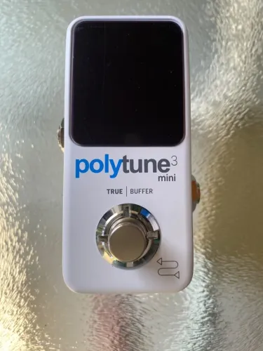 Pedal TC POLYTUNE 3 MINI Branco